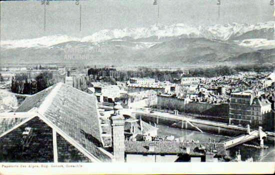 Cartes postales anciennes > CARTES POSTALES > carte postale ancienne > cartes-postales-ancienne.com Auvergne rhone alpes Isere Grenoble