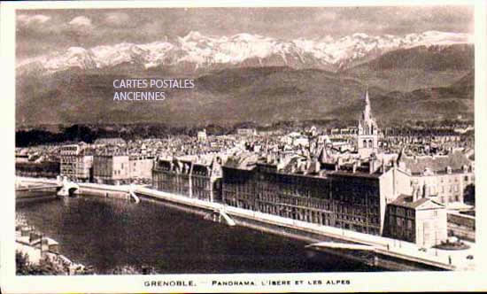 Cartes postales anciennes > CARTES POSTALES > carte postale ancienne > cartes-postales-ancienne.com Auvergne rhone alpes Isere Grenoble