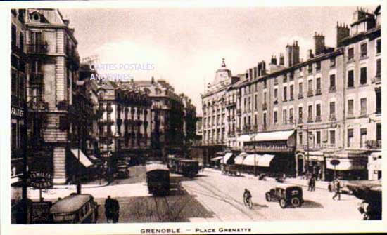 Cartes postales anciennes > CARTES POSTALES > carte postale ancienne > cartes-postales-ancienne.com Auvergne rhone alpes Isere Grenoble