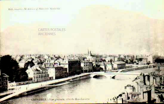 Cartes postales anciennes > CARTES POSTALES > carte postale ancienne > cartes-postales-ancienne.com Auvergne rhone alpes Isere Grenoble