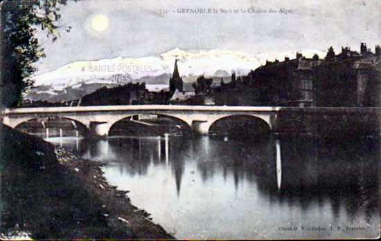 Cartes postales anciennes > CARTES POSTALES > carte postale ancienne > cartes-postales-ancienne.com Auvergne rhone alpes Isere Grenoble