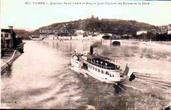 Cartes postales anciennes > CARTES POSTALES > carte postale ancienne > cartes-postales-ancienne.com Auvergne rhone alpes Isere Vienne