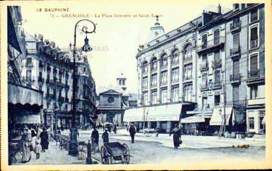 Cartes postales anciennes > CARTES POSTALES > carte postale ancienne > cartes-postales-ancienne.com Auvergne rhone alpes Isere Grenoble