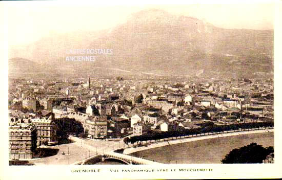 Cartes postales anciennes > CARTES POSTALES > carte postale ancienne > cartes-postales-ancienne.com Auvergne rhone alpes Isere Grenoble