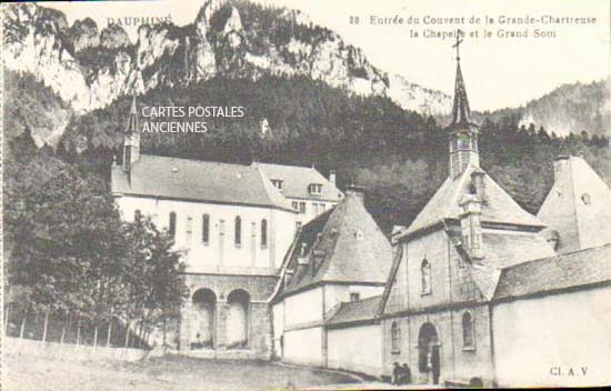 Cartes postales anciennes > CARTES POSTALES > carte postale ancienne > cartes-postales-ancienne.com Auvergne rhone alpes Isere Saint Pierre De Chartreuse