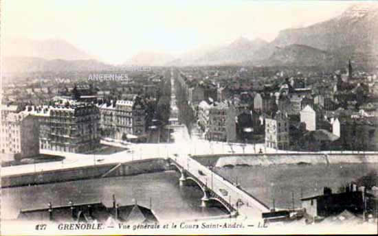 Cartes postales anciennes > CARTES POSTALES > carte postale ancienne > cartes-postales-ancienne.com Auvergne rhone alpes Isere Grenoble