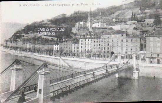 Cartes postales anciennes > CARTES POSTALES > carte postale ancienne > cartes-postales-ancienne.com Auvergne rhone alpes Isere Grenoble