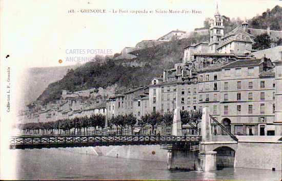 Cartes postales anciennes > CARTES POSTALES > carte postale ancienne > cartes-postales-ancienne.com Auvergne rhone alpes Isere Grenoble