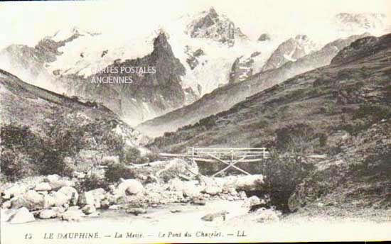 Cartes postales anciennes > CARTES POSTALES > carte postale ancienne > cartes-postales-ancienne.com Provence alpes cote d'azur Hautes alpes La Grave