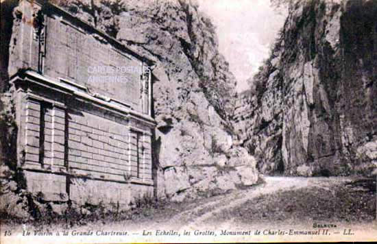 Cartes postales anciennes > CARTES POSTALES > carte postale ancienne > cartes-postales-ancienne.com Auvergne rhone alpes Isere Saint Pierre De Chartreuse