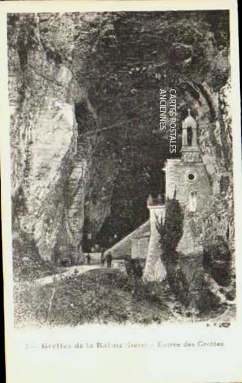 Cartes postales anciennes > CARTES POSTALES > carte postale ancienne > cartes-postales-ancienne.com Auvergne rhone alpes Isere La Balme Les Grottes