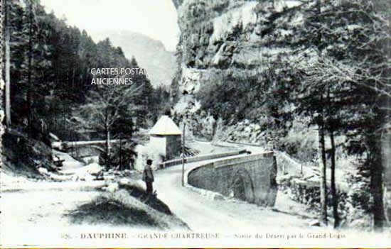 Cartes postales anciennes > CARTES POSTALES > carte postale ancienne > cartes-postales-ancienne.com Auvergne rhone alpes Isere Saint Pierre De Chartreuse