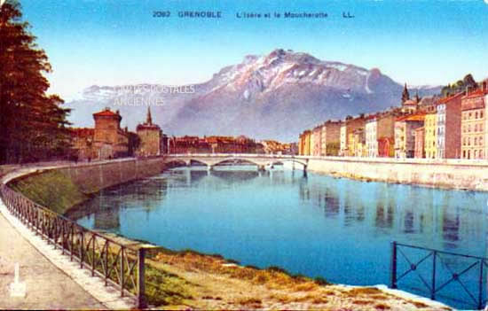 Cartes postales anciennes > CARTES POSTALES > carte postale ancienne > cartes-postales-ancienne.com Auvergne rhone alpes Isere Grenoble