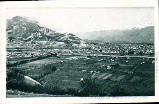 Cartes postales anciennes > CARTES POSTALES > carte postale ancienne > cartes-postales-ancienne.com Auvergne rhone alpes Isere Grenoble