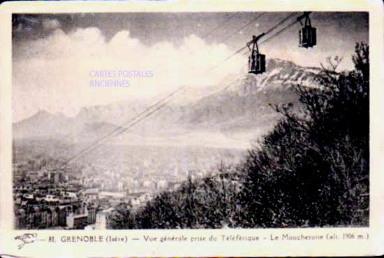 Cartes postales anciennes > CARTES POSTALES > carte postale ancienne > cartes-postales-ancienne.com Auvergne rhone alpes Isere Grenoble