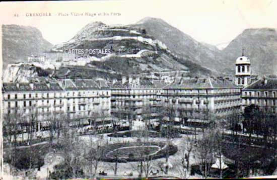 Cartes postales anciennes > CARTES POSTALES > carte postale ancienne > cartes-postales-ancienne.com Auvergne rhone alpes Isere Grenoble