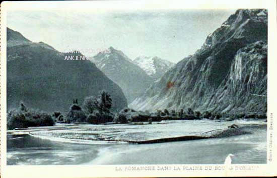 Cartes postales anciennes > CARTES POSTALES > carte postale ancienne > cartes-postales-ancienne.com Auvergne rhone alpes Isere Le Bourg D Oisans