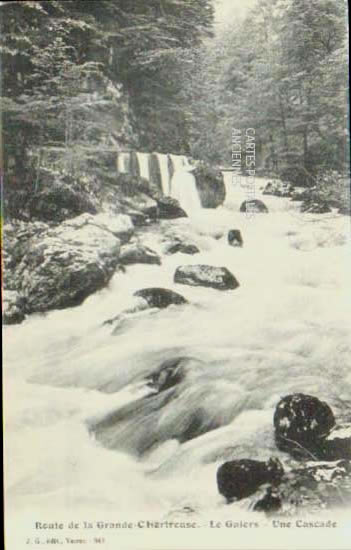 Cartes postales anciennes > CARTES POSTALES > carte postale ancienne > cartes-postales-ancienne.com Auvergne rhone alpes Isere Saint Pierre De Chartreuse