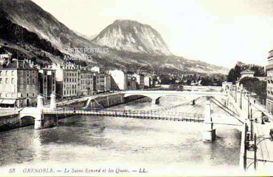 Cartes postales anciennes > CARTES POSTALES > carte postale ancienne > cartes-postales-ancienne.com Auvergne rhone alpes Isere Grenoble