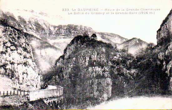 Cartes postales anciennes > CARTES POSTALES > carte postale ancienne > cartes-postales-ancienne.com Auvergne rhone alpes Isere Saint Pierre De Chartreuse