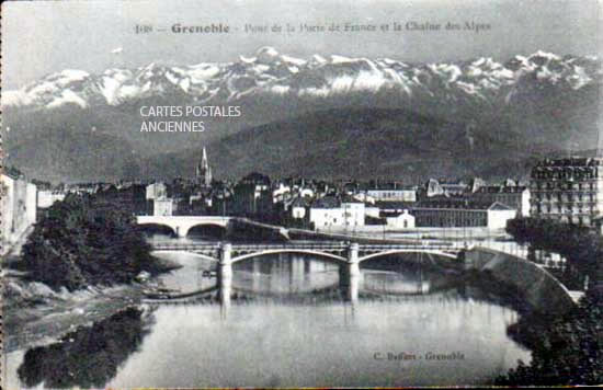 Cartes postales anciennes > CARTES POSTALES > carte postale ancienne > cartes-postales-ancienne.com Auvergne rhone alpes Isere Grenoble