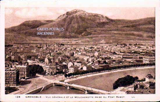 Cartes postales anciennes > CARTES POSTALES > carte postale ancienne > cartes-postales-ancienne.com Auvergne rhone alpes Isere Grenoble