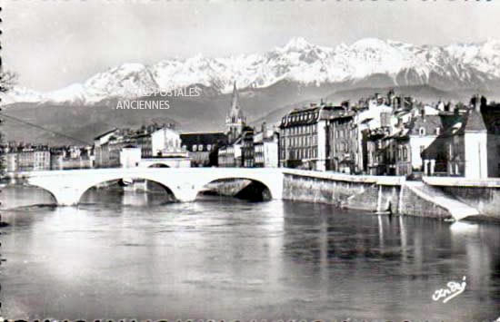 Cartes postales anciennes > CARTES POSTALES > carte postale ancienne > cartes-postales-ancienne.com Auvergne rhone alpes Isere Grenoble