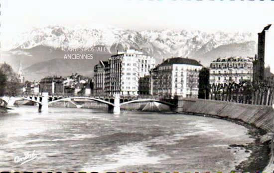 Cartes postales anciennes > CARTES POSTALES > carte postale ancienne > cartes-postales-ancienne.com Auvergne rhone alpes Isere Grenoble