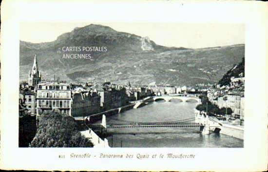 Cartes postales anciennes > CARTES POSTALES > carte postale ancienne > cartes-postales-ancienne.com Auvergne rhone alpes Isere Grenoble