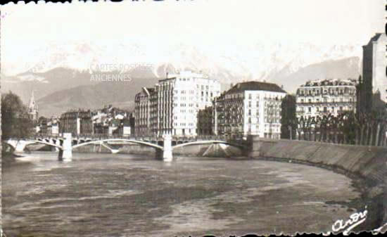 Cartes postales anciennes > CARTES POSTALES > carte postale ancienne > cartes-postales-ancienne.com Auvergne rhone alpes Isere Grenoble