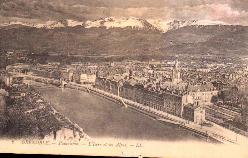 Cartes postales anciennes > CARTES POSTALES > carte postale ancienne > cartes-postales-ancienne.com Auvergne rhone alpes Isere Grenoble