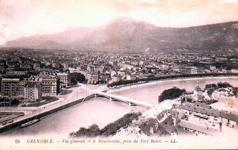 Cartes postales anciennes > CARTES POSTALES > carte postale ancienne > cartes-postales-ancienne.com Auvergne rhone alpes Isere Grenoble