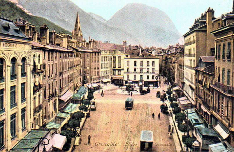 Cartes postales anciennes > CARTES POSTALES > carte postale ancienne > cartes-postales-ancienne.com Auvergne rhone alpes Isere Grenoble