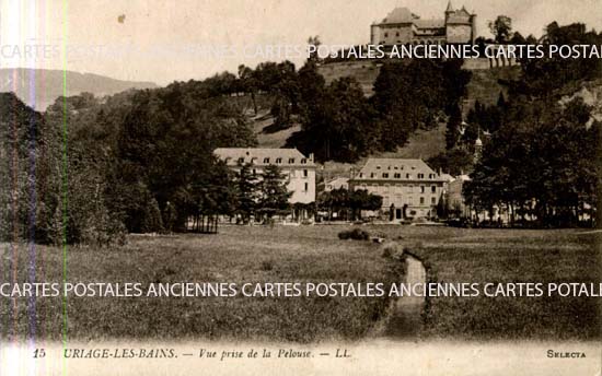 Cartes postales anciennes > CARTES POSTALES > carte postale ancienne > cartes-postales-ancienne.com Auvergne rhone alpes Isere