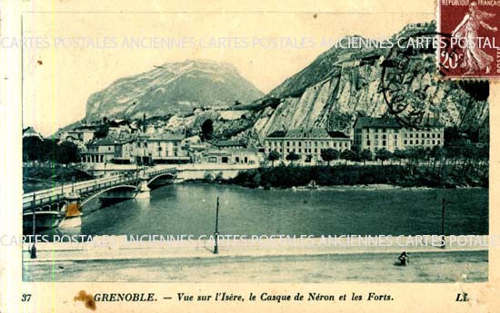 Cartes postales anciennes > CARTES POSTALES > carte postale ancienne > cartes-postales-ancienne.com Auvergne rhone alpes Isere