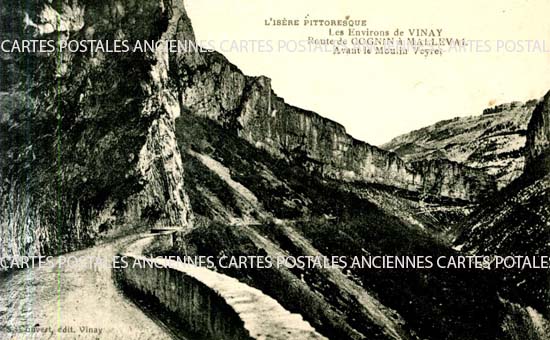 Cartes postales anciennes > CARTES POSTALES > carte postale ancienne > cartes-postales-ancienne.com Auvergne rhone alpes Isere