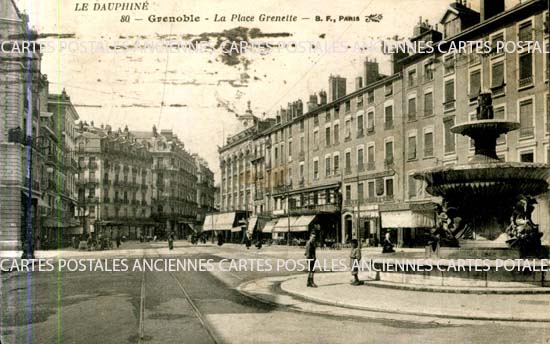 Cartes postales anciennes > CARTES POSTALES > carte postale ancienne > cartes-postales-ancienne.com Auvergne rhone alpes Isere