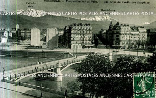 Cartes postales anciennes > CARTES POSTALES > carte postale ancienne > cartes-postales-ancienne.com Auvergne rhone alpes Isere