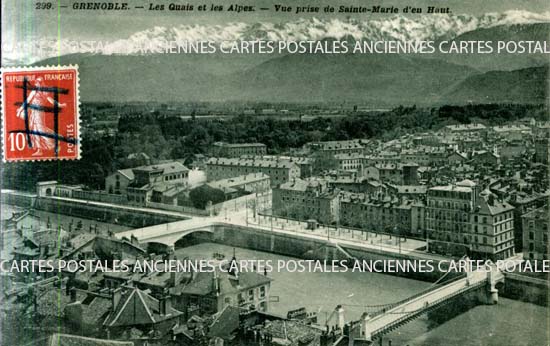 Cartes postales anciennes > CARTES POSTALES > carte postale ancienne > cartes-postales-ancienne.com Auvergne rhone alpes Isere