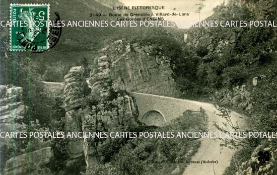 Cartes postales anciennes > CARTES POSTALES > carte postale ancienne > cartes-postales-ancienne.com Auvergne rhone alpes Isere