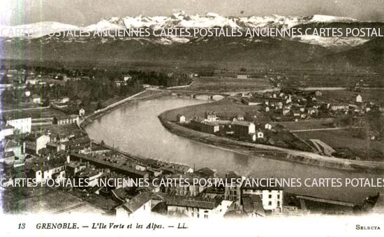 Cartes postales anciennes > CARTES POSTALES > carte postale ancienne > cartes-postales-ancienne.com Auvergne rhone alpes Isere