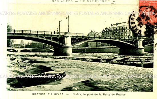 Cartes postales anciennes > CARTES POSTALES > carte postale ancienne > cartes-postales-ancienne.com Auvergne rhone alpes Isere