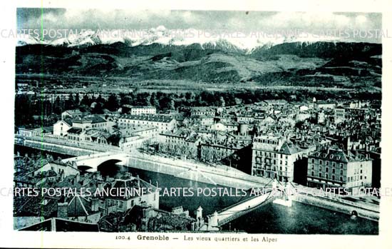 Cartes postales anciennes > CARTES POSTALES > carte postale ancienne > cartes-postales-ancienne.com Auvergne rhone alpes Isere