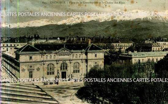 Cartes postales anciennes > CARTES POSTALES > carte postale ancienne > cartes-postales-ancienne.com Auvergne rhone alpes Isere