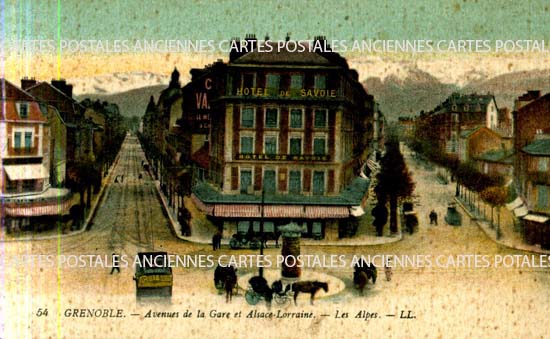 Cartes postales anciennes > CARTES POSTALES > carte postale ancienne > cartes-postales-ancienne.com Auvergne rhone alpes Isere