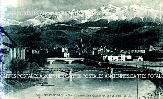 Cartes postales anciennes > CARTES POSTALES > carte postale ancienne > cartes-postales-ancienne.com Auvergne rhone alpes Isere