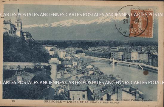 Cartes postales anciennes > CARTES POSTALES > carte postale ancienne > cartes-postales-ancienne.com Auvergne rhone alpes Isere