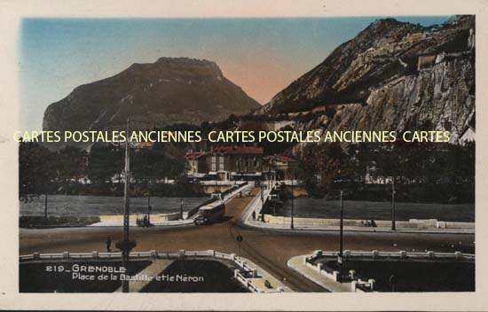 Cartes postales anciennes > CARTES POSTALES > carte postale ancienne > cartes-postales-ancienne.com Auvergne rhone alpes Isere Grenoble