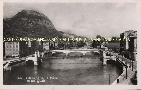 Cartes postales anciennes > CARTES POSTALES > carte postale ancienne > cartes-postales-ancienne.com Auvergne rhone alpes Isere Grenoble