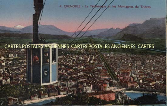 Cartes postales anciennes > CARTES POSTALES > carte postale ancienne > cartes-postales-ancienne.com Auvergne rhone alpes Isere Grenoble